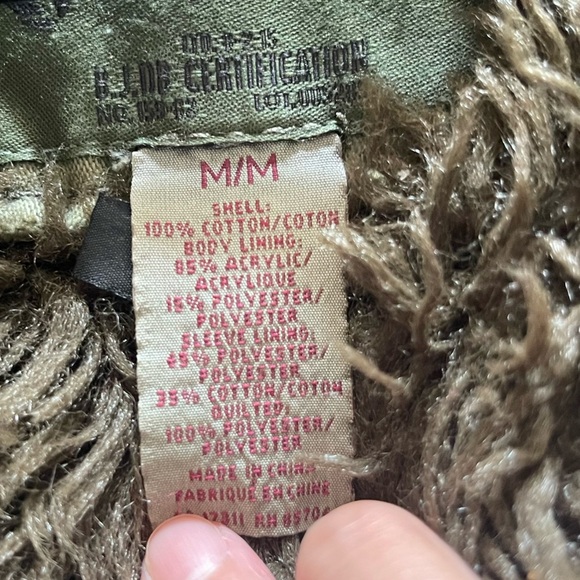 Men’s Rare Vintage N1 Style Jacket Medium by David Bitton- Buffalo - Picture 6 of 6